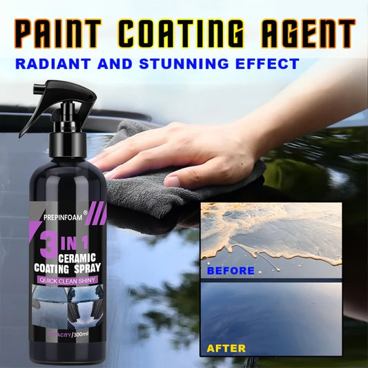 3 in 1 Car Ceramic Liquid Coating Spray
