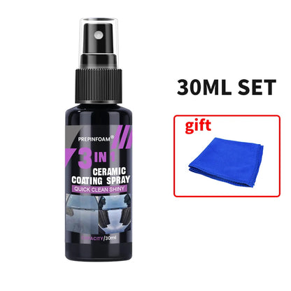 3 in 1 Car Ceramic Liquid Coating Spray