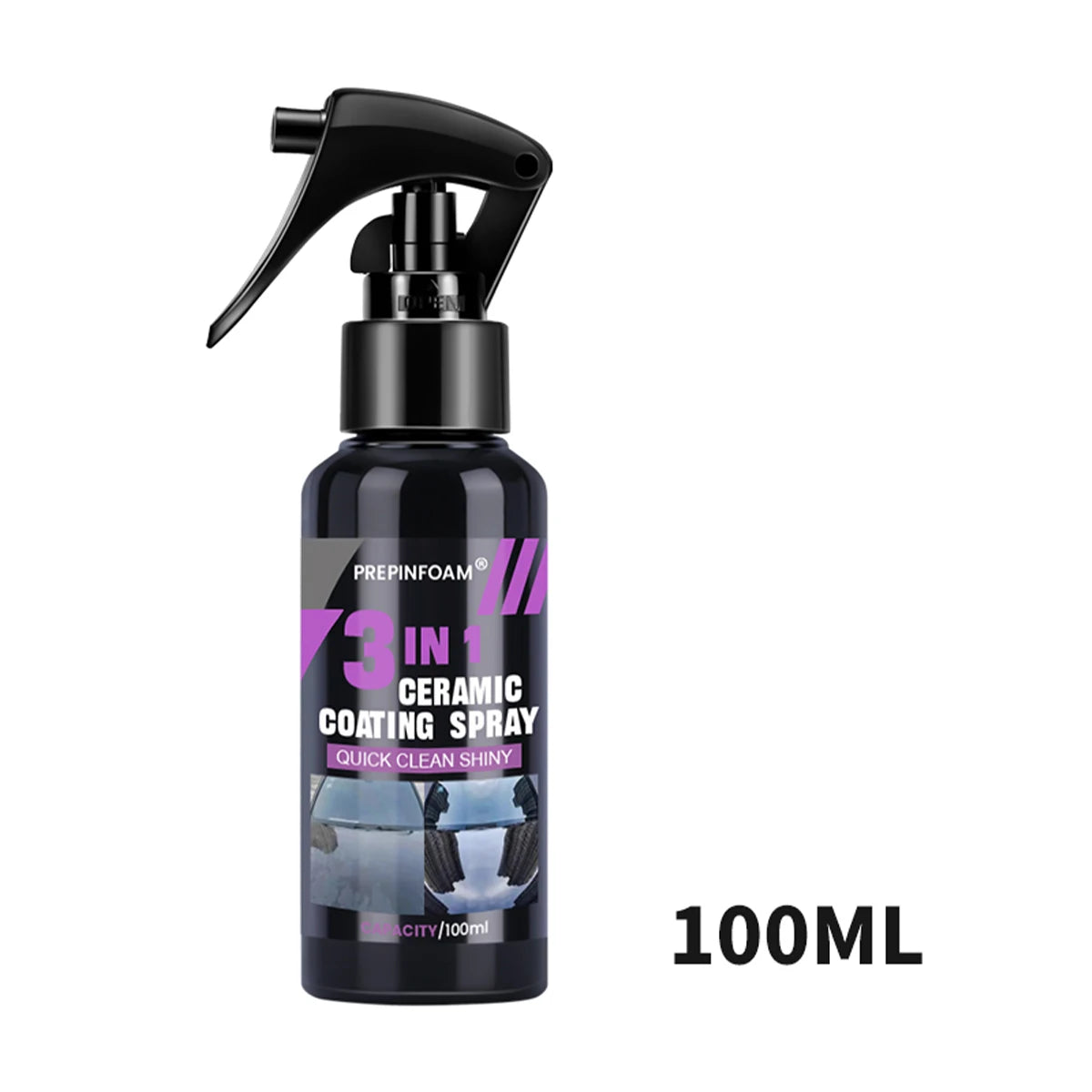 3 in 1 Car Ceramic Liquid Coating Spray